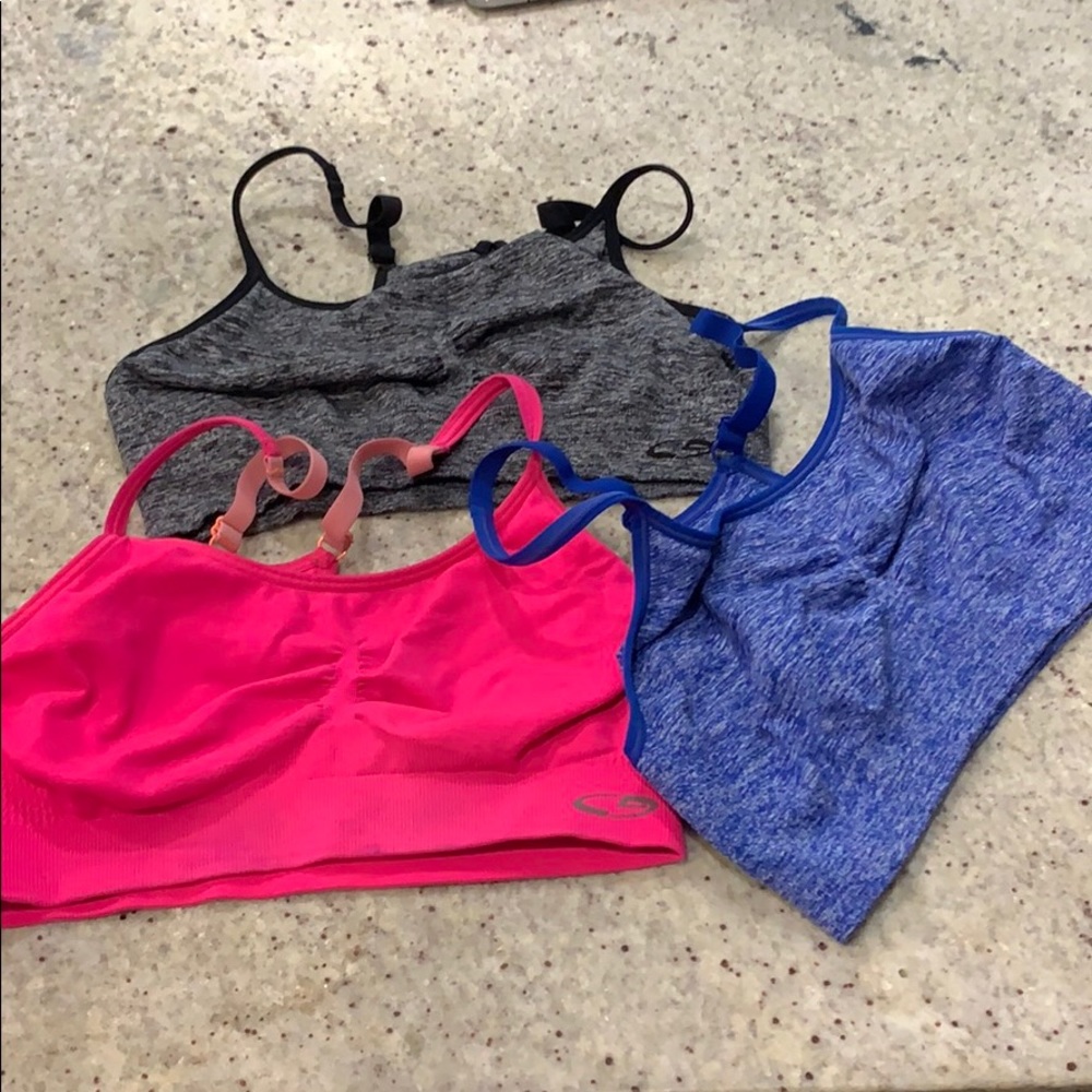 3 Champions Sports Bras